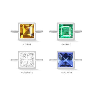 Wholesale Natural Gemstone Bezel 3mm 14k White Connectors for Permanent Jewelry (Open Jumpring)