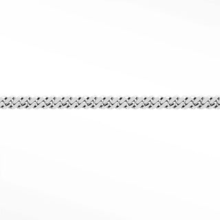 Wholesale Permanent Jewelry Cuban 3mm 14K White Chain Designer Line