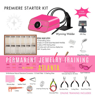 Permanent Jewelry Training with Welder + Kit - Atlanta May 19th
