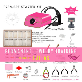 Permanent Jewelry Training with Welder + Kit - Dallas May 12th