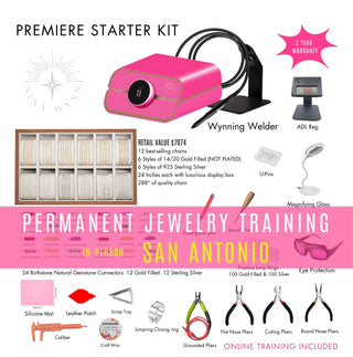 Permanent Jewelry Training with Welder + Kit - San Antonio May 16th