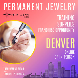 Permanent Jewelry Training + Welder + Kit - Denver May 6th