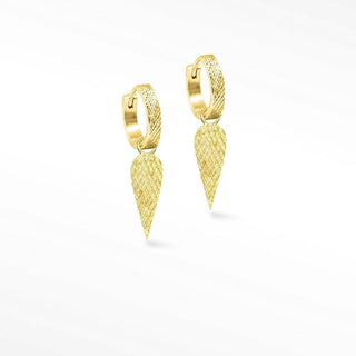 Vintage Lace Moonstone Gold Vermeil Convertible Earrings - Nina Wynn