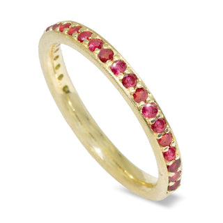 Ruby 14K Yellow Gold Ring - Nina Wynn