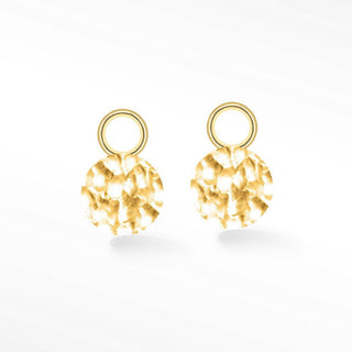 Round 6mm 18k Yellow Gold Petite Charms - Nina Wynn