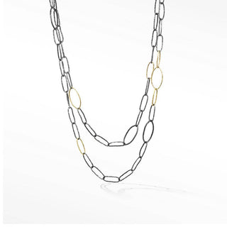 Marquise Silver 36'' Necklace - Nina Wynn