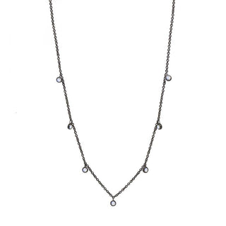 Forged Moonstone Silver Necklace - Nina Wynn