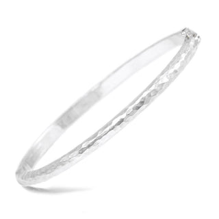 Footsteps Silver Bangle - Nina Wynn