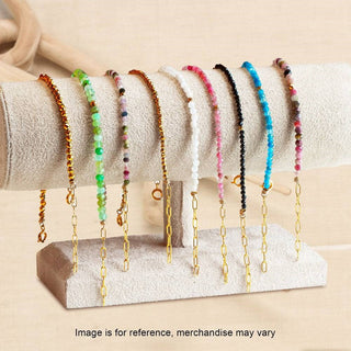 Healing Gemstone Gold Filled Bracelet 6-7.5''