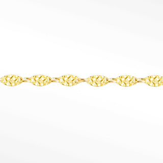 Hammer Marquise Tiny 4.5mm 14k Gold Chain Designer Line for Permanent Jewelry - Nina Wynn