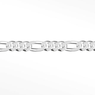 Figaro 5x4mm & 8x4mm Sterling Silver Chain Designer Line for Permanent Jewelry - Nina Wynn