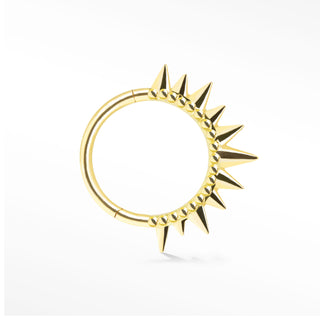 Delilah Seam Ring 14k Yellow