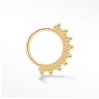 14k Yellow Gold Seam Ring