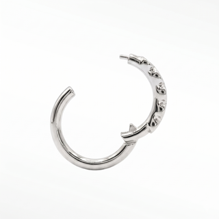 Clicker 16G Diamond Bezel 14K White