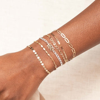 14k Gold Chain Designer Line for Permanent Jewelry - Nina Wynn