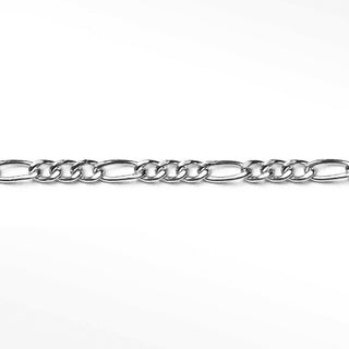 Figaro 3mm Sterling Silver Chain for Permanent Jewelry