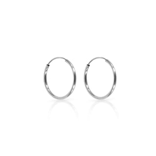 Infinity Hoops 16mm 14K White