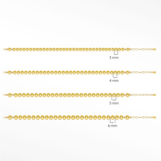 Wholesale Healing Bead 14/20 Gold Filled Connectors 6-7.5''