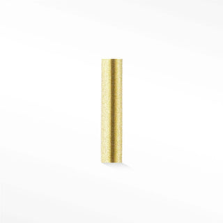 Flat Back Earring Tube Bar Small 14K Yellow