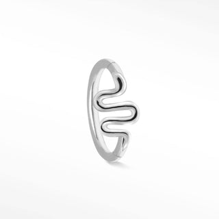 Clicker 18G Snake 14K White