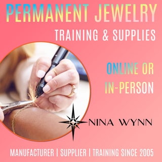 Certified Permanent Jewelry Training Online or In-Person